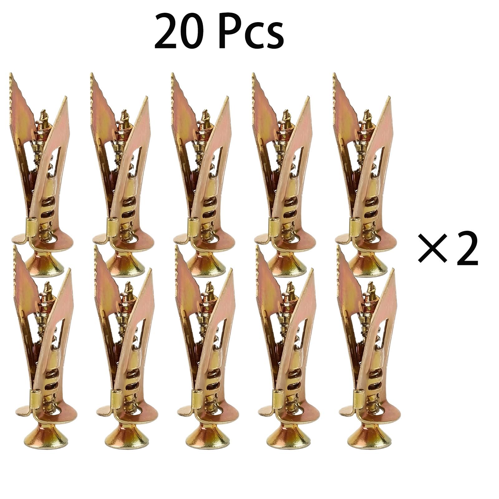 Heavy Duty 65Mn Steel Metal Expansion Anchor Kit No Drill Drywall Anchors, Deep Thread for Gypsum Board Thin Brick Fiber Cement, Keep Wall Clean & Repair-Free, Screws Removable Anchor Retained No Large Holes Heavy Duty 65Mn Steel Metal Expansion Anchor Kit No Drill Drywall Anchors, Deep Thread for Gypsum Board Thin Brick Fiber Cement, Keep Wall Clean & Repair-Free, Screws Removable Anchor Retained No Large Holes