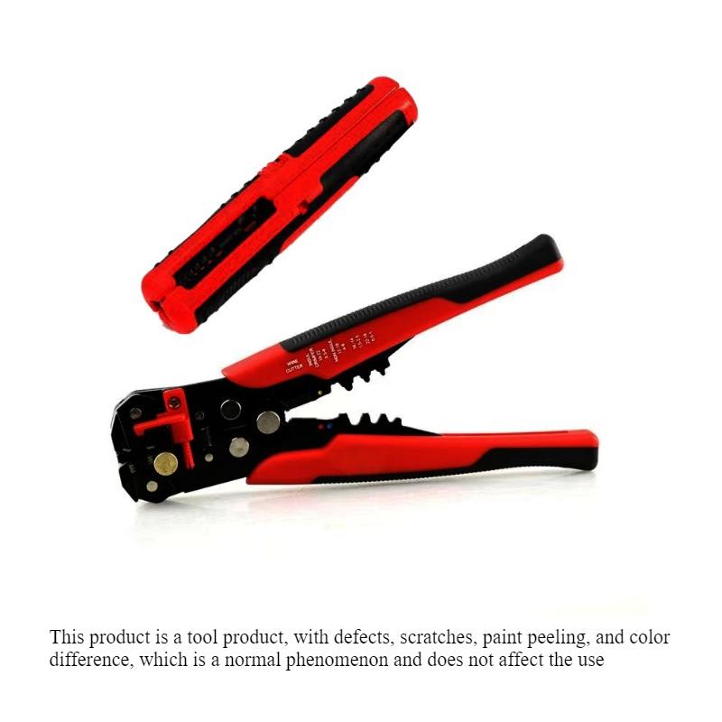 Multifunctional Wire Stripper Tool, Insulated Cold Press Terminal Crimping Pliers, Precision Durable DIY Project Tool for Home & Professional Use