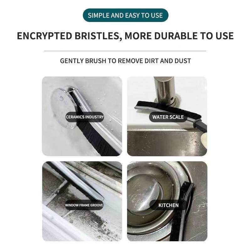 5-piece multi-functional crevice cleaning brush set, suitable for cleaning bathroom, home, kitchen, window crevices, spring cleaning, back-to-school cleaning, car crevice cleaning, house cleaning, family cleaning, Mother's Day gift, making cleaning easier