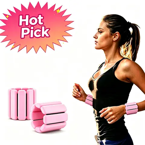 Adjustable Weighted Wristbands for Men and Women, Yoga Pilates Walking Running, Multiple Colors Available, Universal Wrist Ankle Weights, Workout Equipment, Workout Training Equipment, Workout Gear