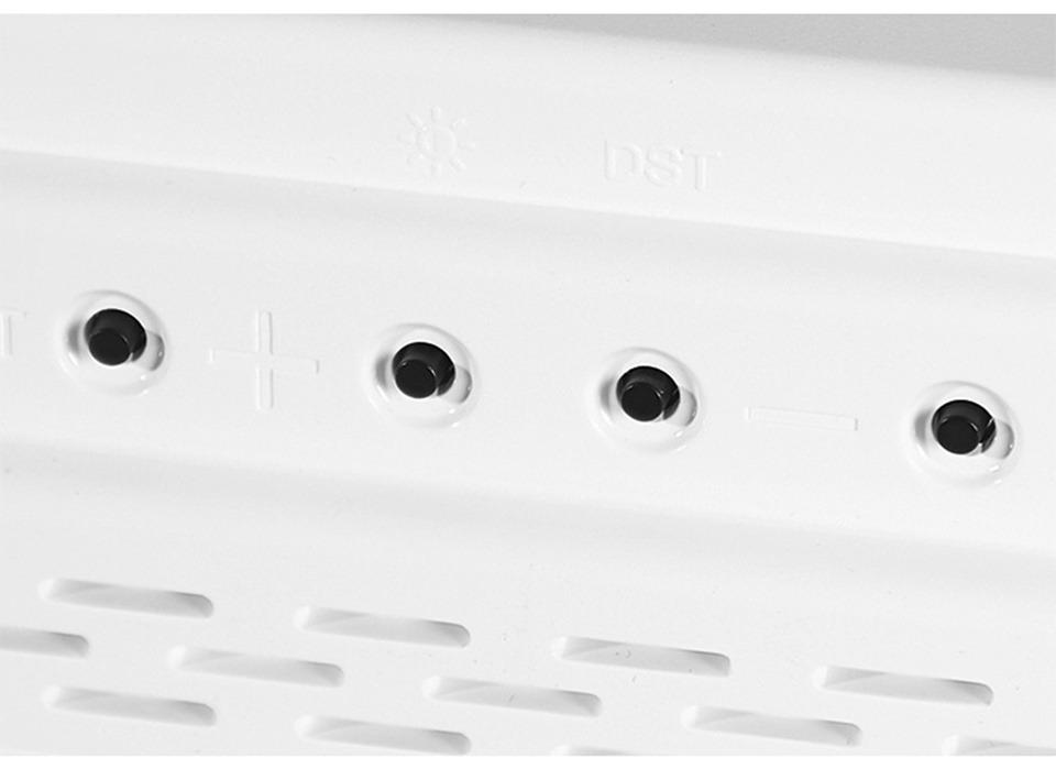 Large Digital Wall Clock with LED Display, Led Alarm Clock, Date & Temperature Timer, Ideal Gift for the Elderly, Living Room & Bedroom Decor, Creative Decorative Clock, Led Wall Clocks