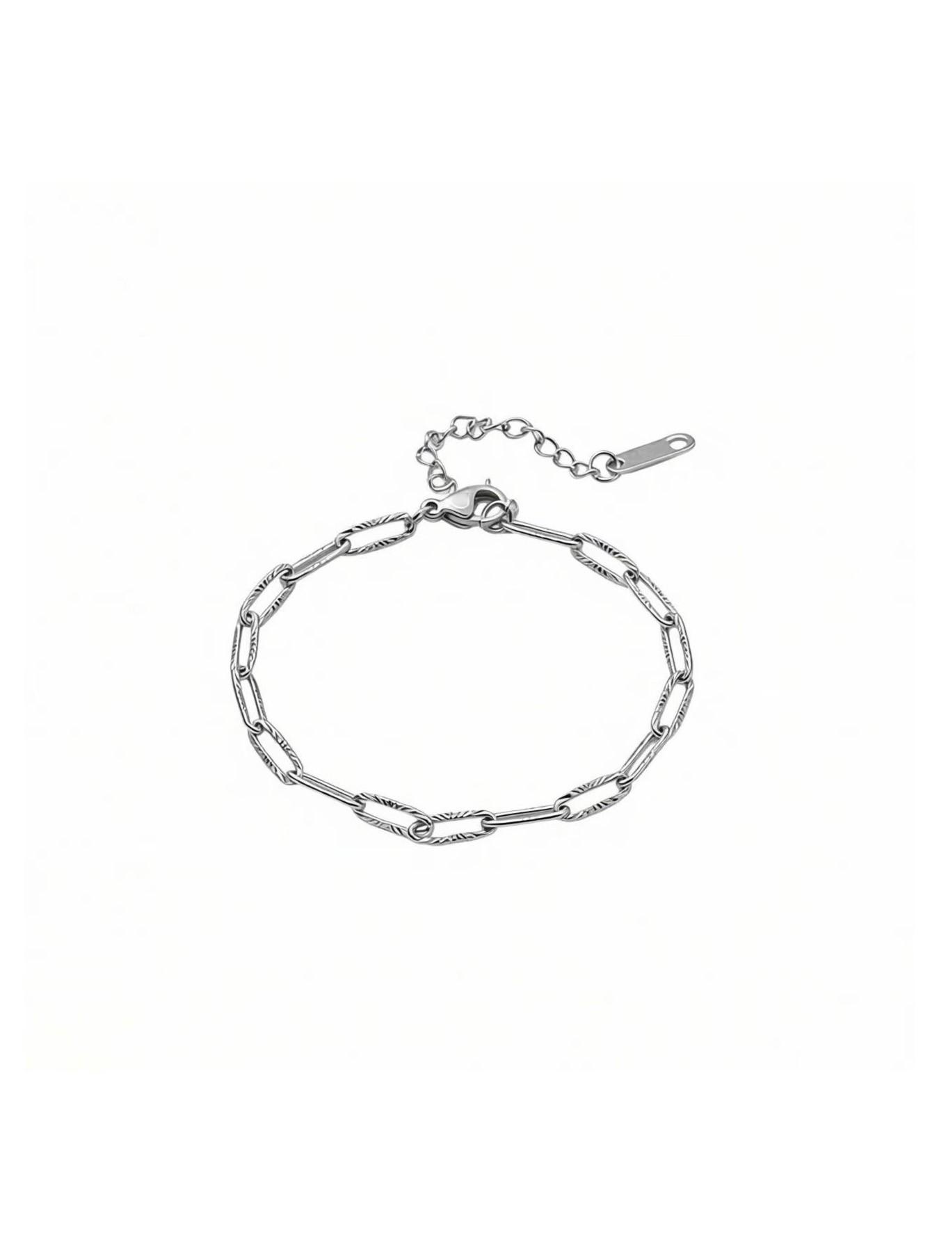 Minimalist Stainless Steel Snake Chain Bracelet, Round Links, Couple Style, Daily Wear, Gift Idea, All Seasons, Casual Fashion