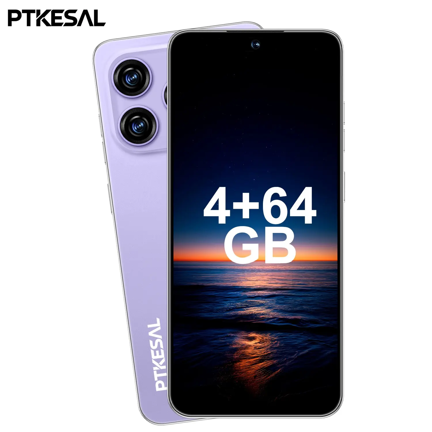 PTKESAL-16 Pro Max Android 10.0 system eight core MTK6750 4GB+64GB 5 million+13 million high-definition dual camera 6.93-inch large screen 4100mAh battery 4G network dual card dual standby true fingerprint unlock