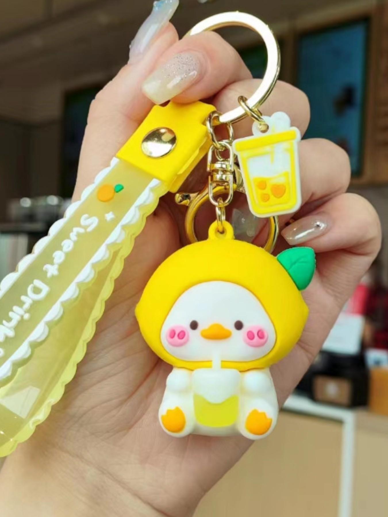 Creative Cartoon Resin Keychain, Unisex Backpack Charm, Arcade Machine Pendant, Night Market Gift, Wholesale, Cartoon Keychain