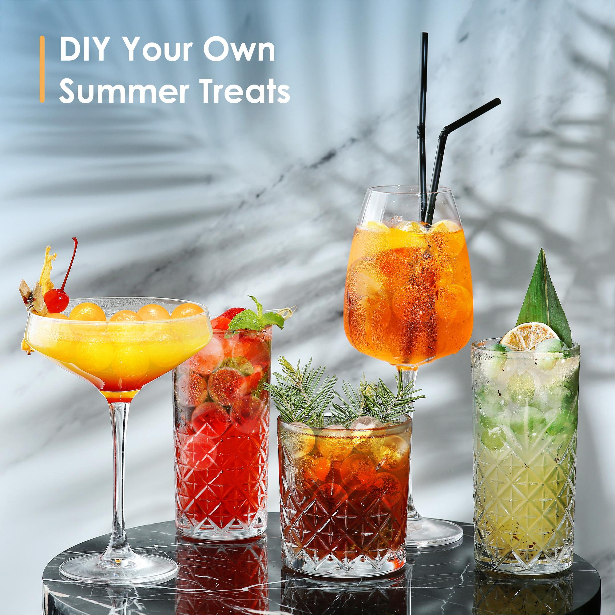 WIBIMEN Mini Ice Ball Trays (1") | 33 Balls x 2 Molds with Ice Bin & Scoop | Easy Release for Drinks & Parties Containers Silicone