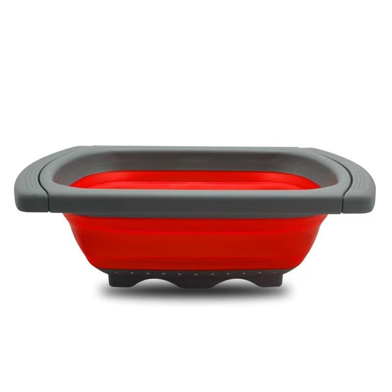 Multifunctional Expandable Folding Draining Basket, Laundry Filter, Kitchen Sink Strainer and Kitchen Sink Drainage Solution, Ideal for Outdoor Camping Use