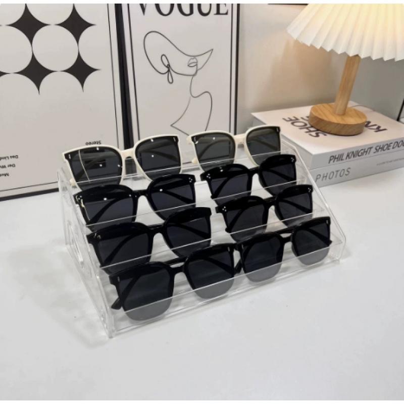Glasses Ladder Display Stand Sunglasses Myopia Sunglasses Storage and Storage Shelves Layered Sorting Display Stand Display Rack Display Shelf