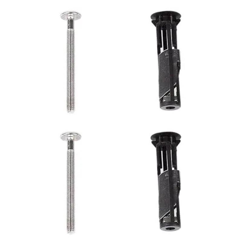 Universal Toilet Seat Bolt Kit, Quick Release Screws, Easy Installation, Replacement Parts, Toilet Lid Maintenance Fixing Accessories