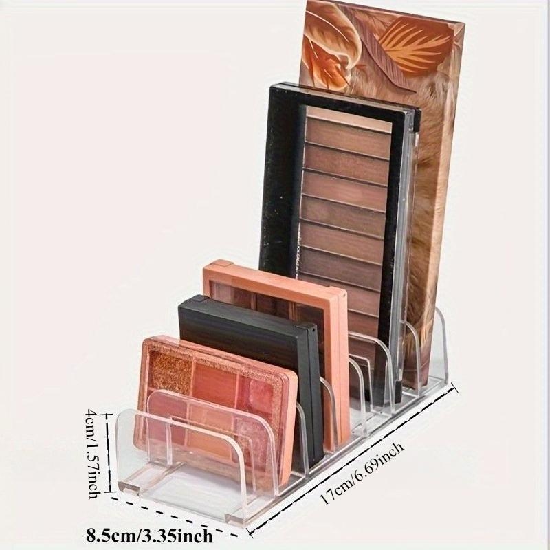 Makeup Storage Box - A multi-functional cosmetic storage rack, equipped with an eyeshadow tray, powder drawer and blush compartment, suitable for desktops, cosmetic storage racks, and makeup storage management tools.