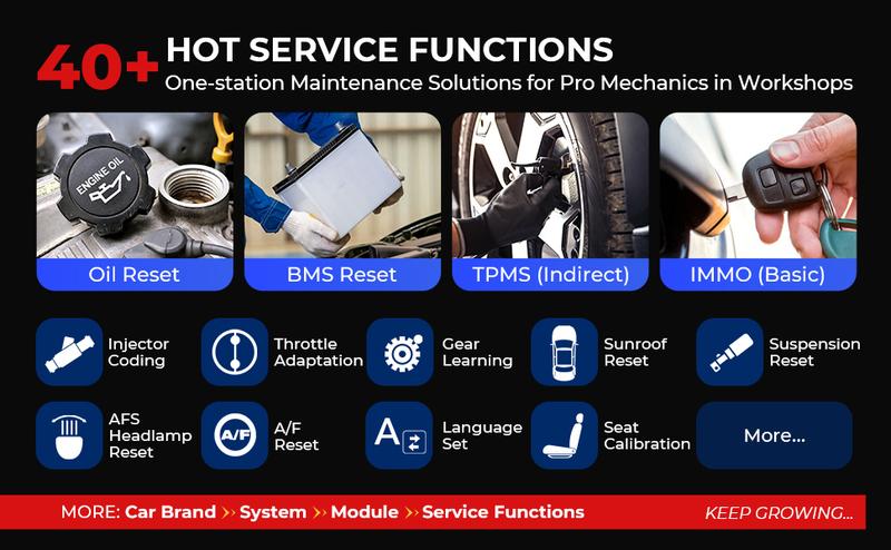 Autel MaxiPRO MP900-BT KIT Car Diagnostic Bidirectional Diagnostic Scan Tool, ECU Coding, 40+ Service CANFD & DOIP