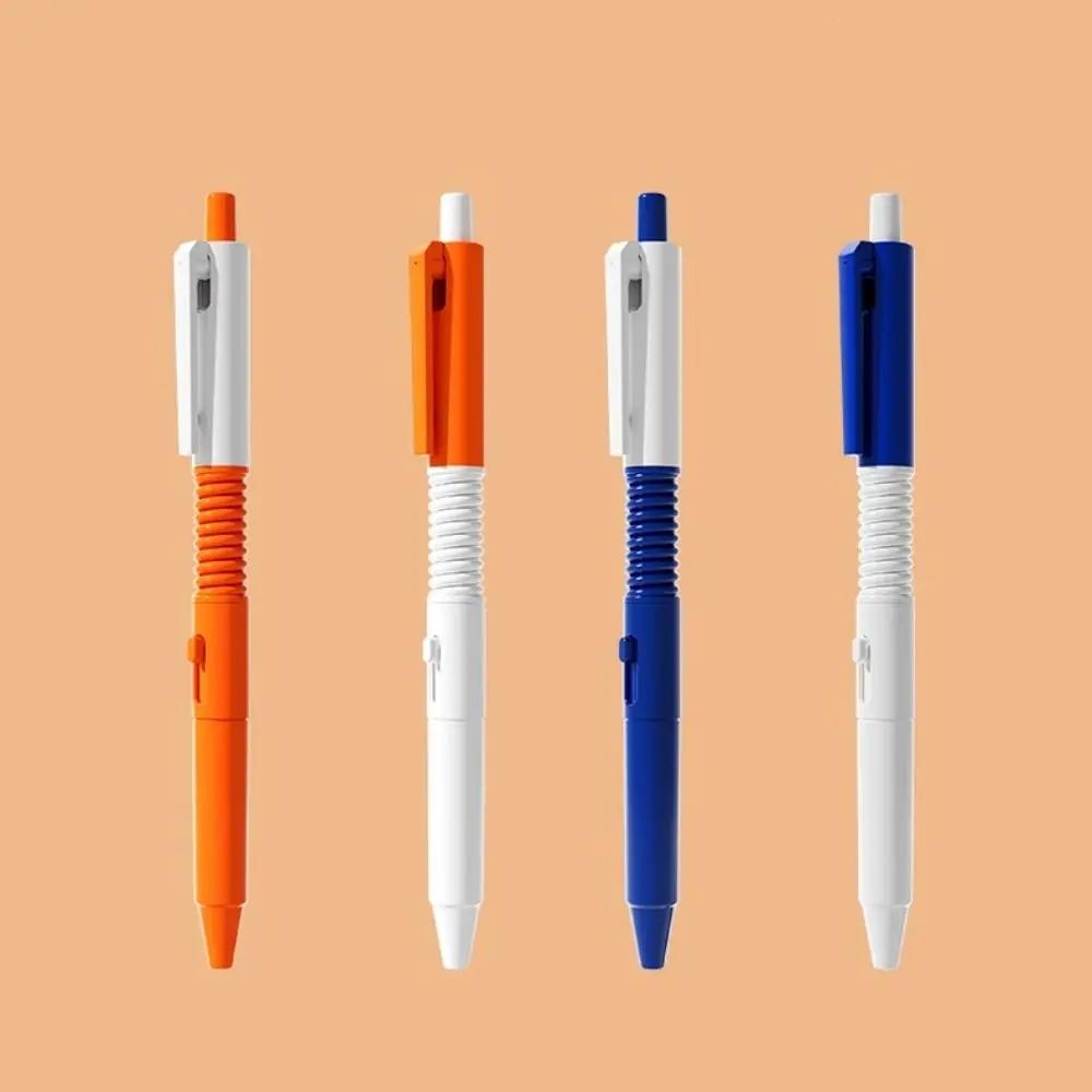 3 Streamlined Red & Orange & Blue Water Spray Pens, Durable PC Material, Suitable for Pranks, Student Relaxation Gift