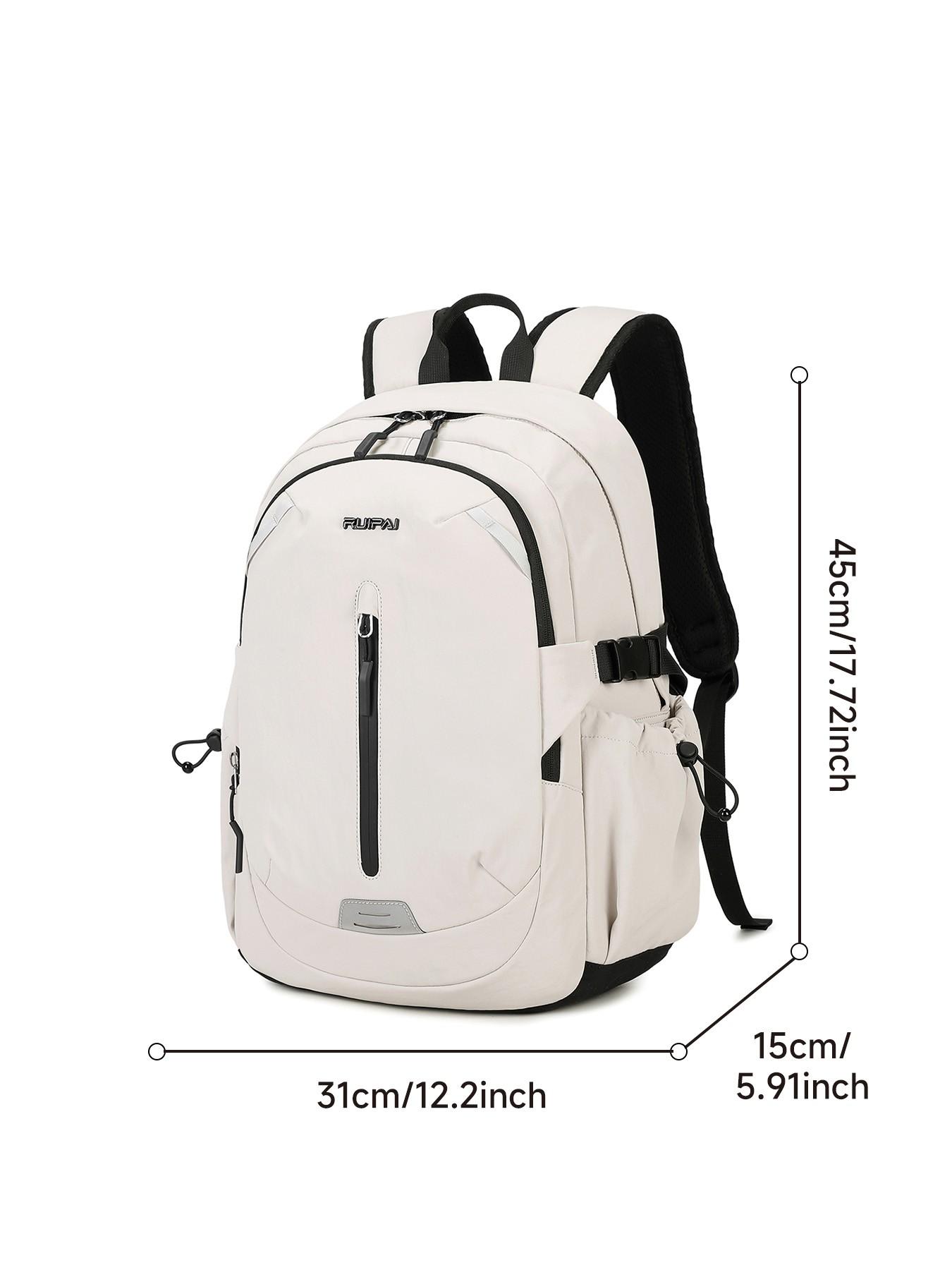 Outdoor Casual Lightweight Waterproof Unisex Couple Travel Backpack, Dual Shoulder Bag for Men Women, Ideal for Tourism