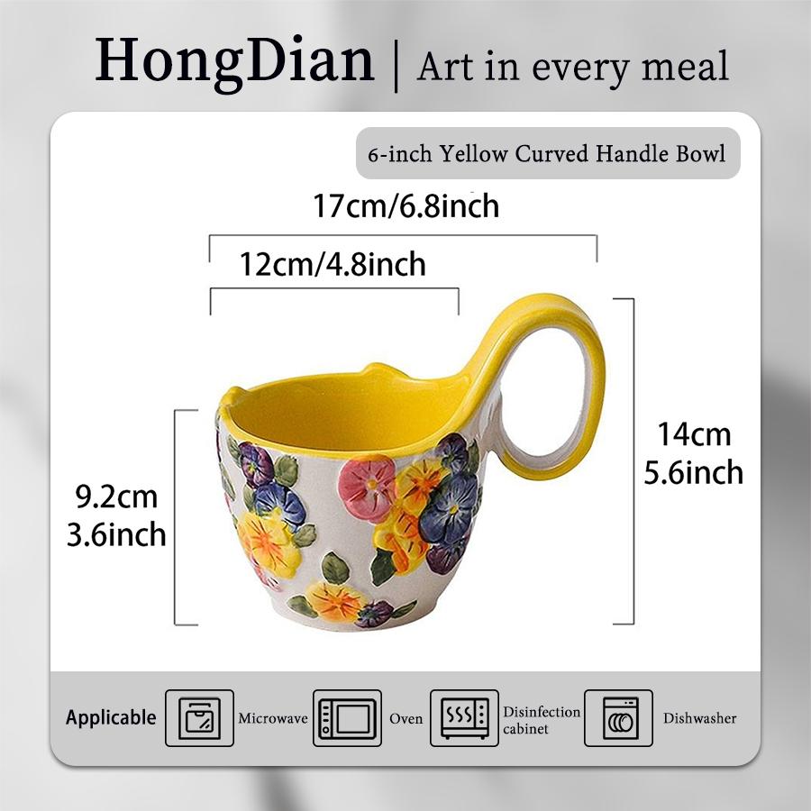 50 Fuya Life Series Ceramic Tableware Set, Farmhouse Style, Durable & Easy Clean, Ideal for Home & Gifts, Multiple Sizes Available