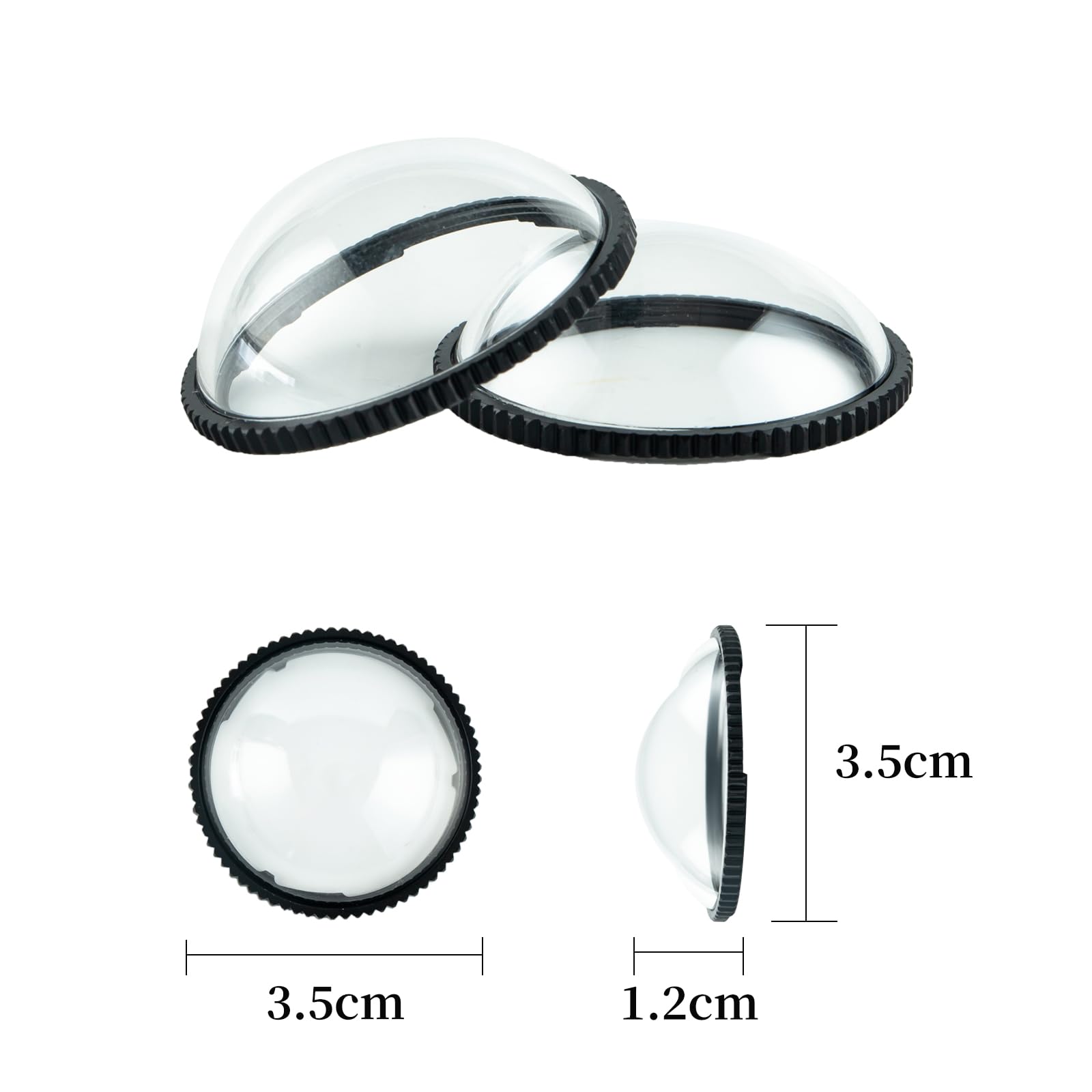 for Insta360 X4 Lens Guards, Plastic, Perfect for Outdoor Sports, Holiday Travel and Holiday Party with Premium Optical PC, Camera Lens Accessories | Lens Protection | Snap-on Design | Convenient Installation | Portable and Lightweight