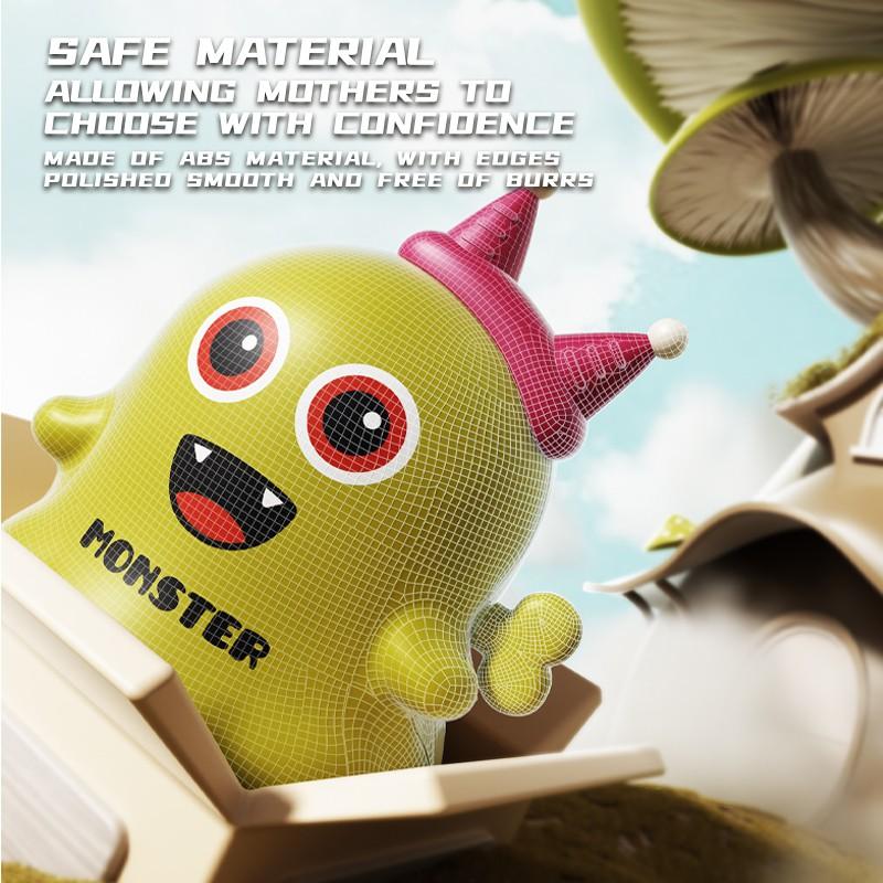 1pcs Cute Dancing Monster Wind-Up Toy, Realistic Baby Animal Stress Relief, Crawling Running Toy for Kids Aged 3+, Baby Play