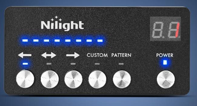 Nilight 144LED Traffic Advisor Strobe Light Bar with Controller Amber Red Lights Hazard Interior Front/Rear Windshield Flashing Light for Cars Plow Trucks Construction Vehicles Nilight 144LED Traffic Advisor Strobe Light Bar with Controller Amber Red Lights Hazard Interior Front/Rear Windshield Flashing Light for Cars Plow Trucks Construction Vehicles