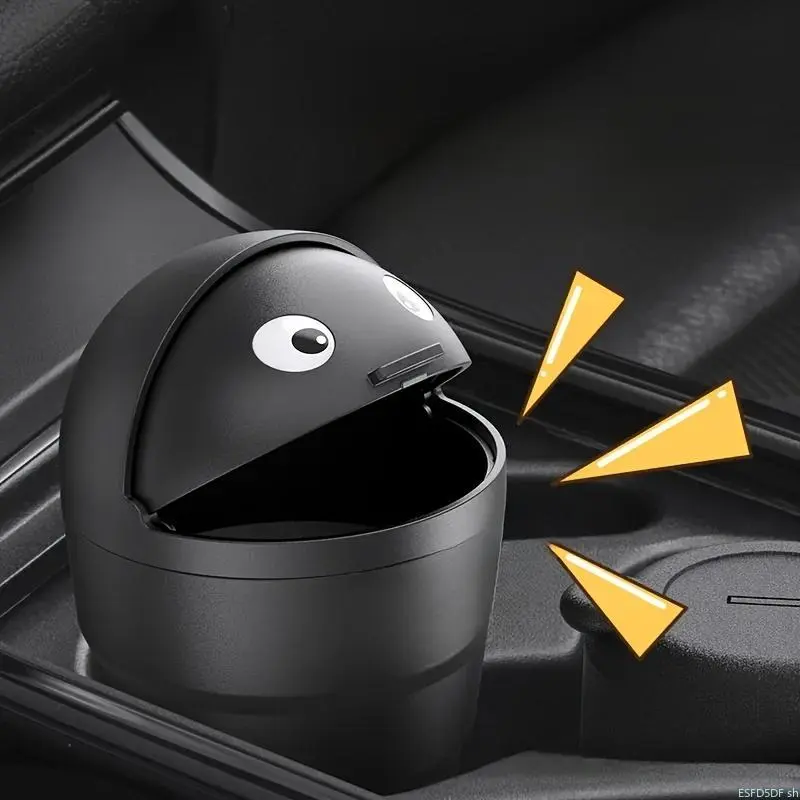 one car trash can, portable trash can, leak-proof car cup bucket, trash storage bucket.