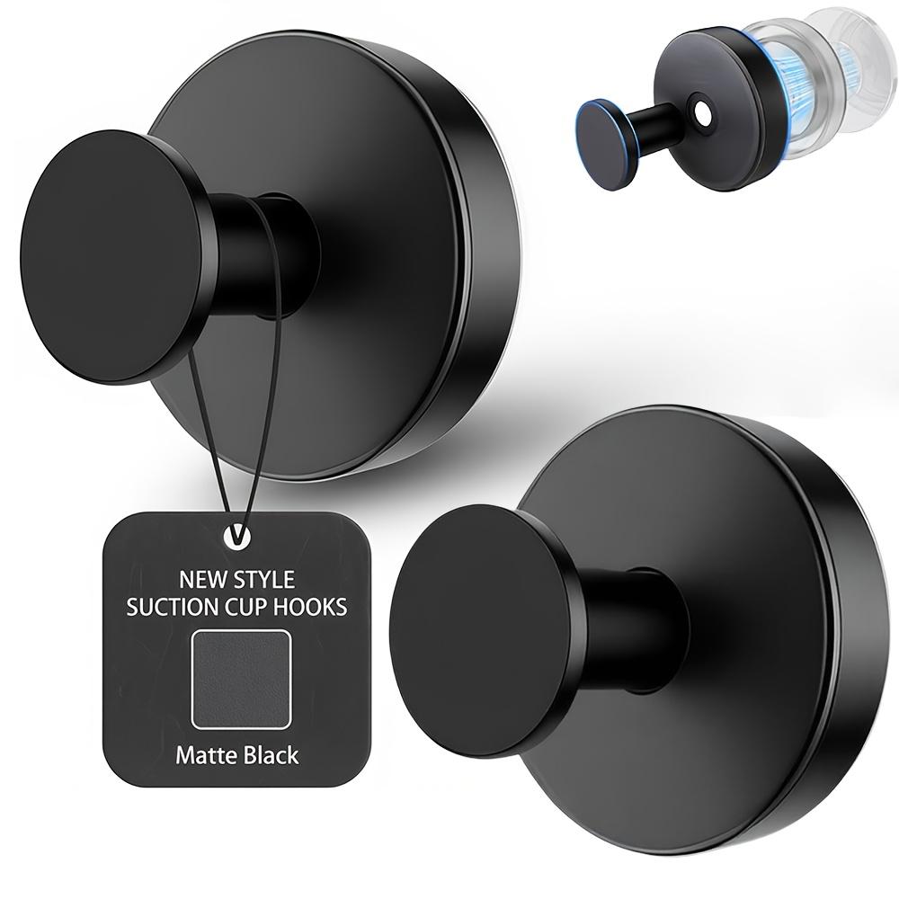 Suction Cup Stainless Steel 304 Hooks for Bathrooms And Kitchens, Suitable for Smooth Surfaces Like Glass, Mirrors, Ideal for Bathroom Organization, Storing Bath Balls, Bathrobes, And Coats