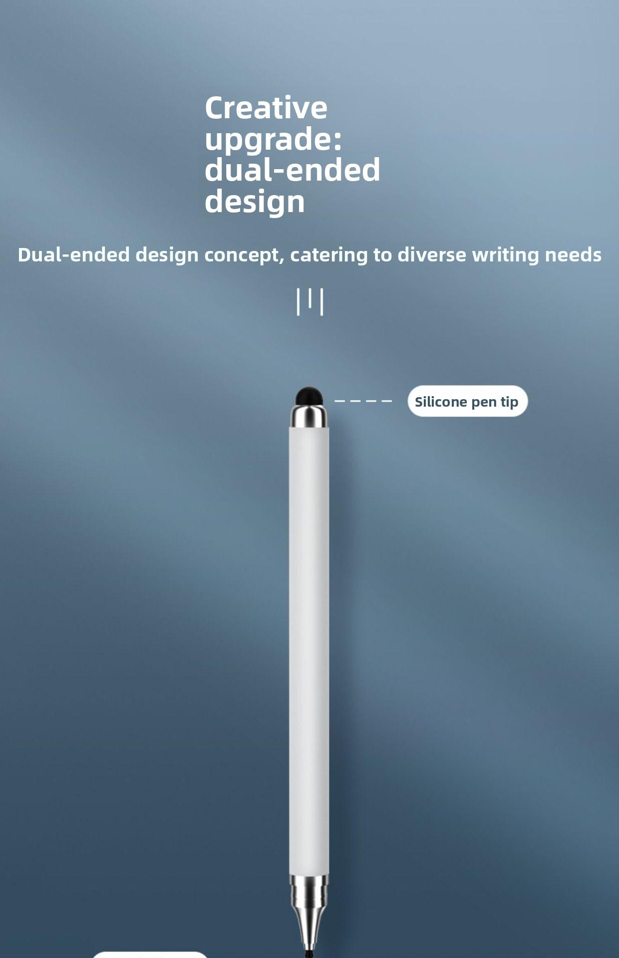 2 in 1 Dual-Head Capacitive Touch Pen, Digital Pen, High Sensitivity Precision Touch Pen, Universal for iPad iPhone Tablet Touch Screen