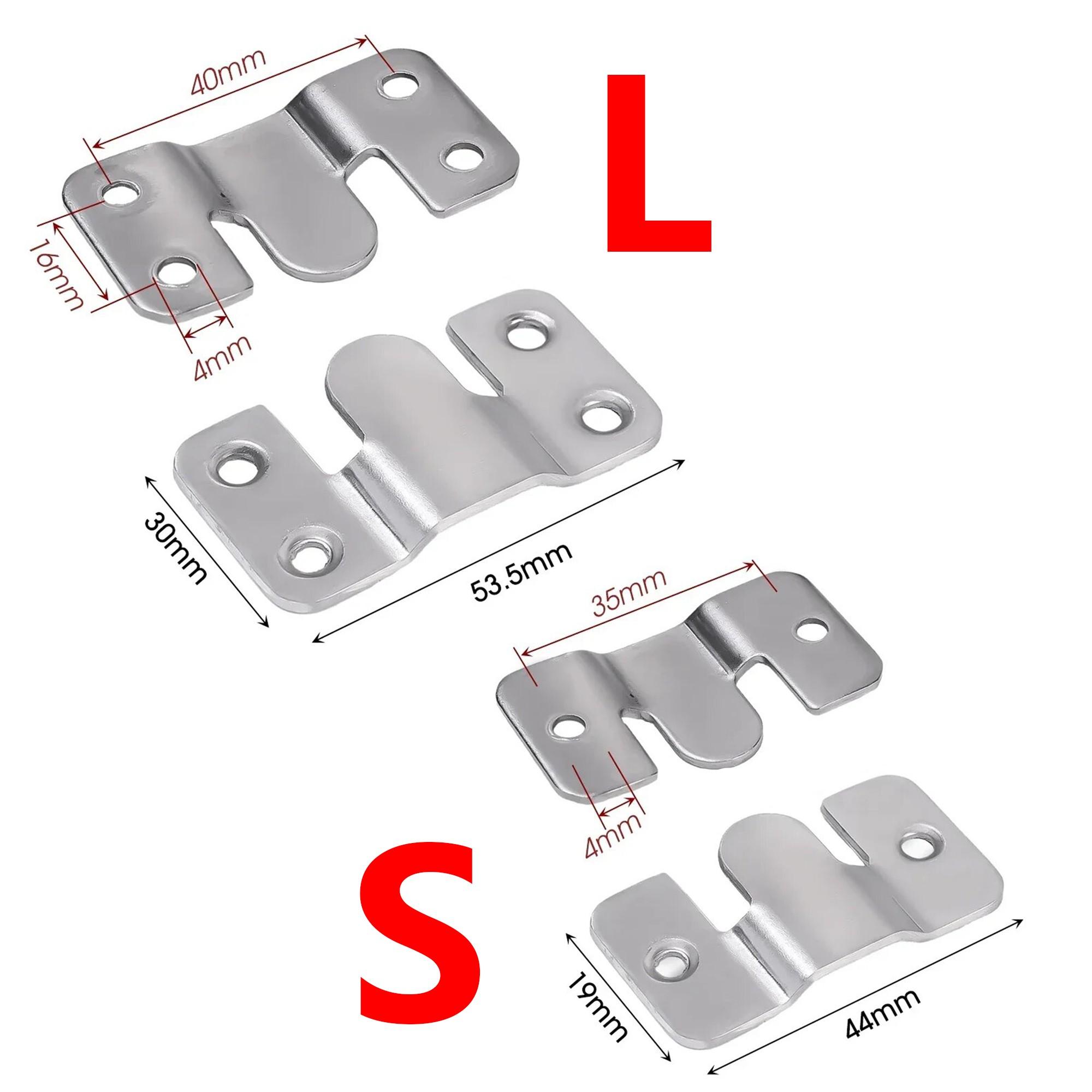 5/10/20 Pieces Picture Frame Hooks, Wall Mounting Brackets, Embedded Hanging Clips, Interlocking Furniture Connector Parts
