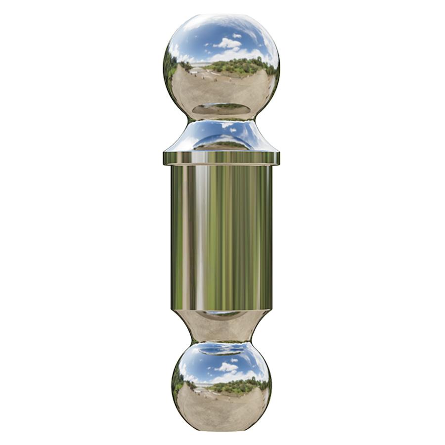 VNN Adjustable Trailer Hitch (6-10) Inch Drop Hitch 2.5 Inch Receiver(key point) Interchangeable 3 Solid Ball Mount 1-7/8", 2", 2-5/16"(18,500 LBS GTW), Heavy Duty Aluminum with Pads and Locking Sets, Silver Visit the VNN Store