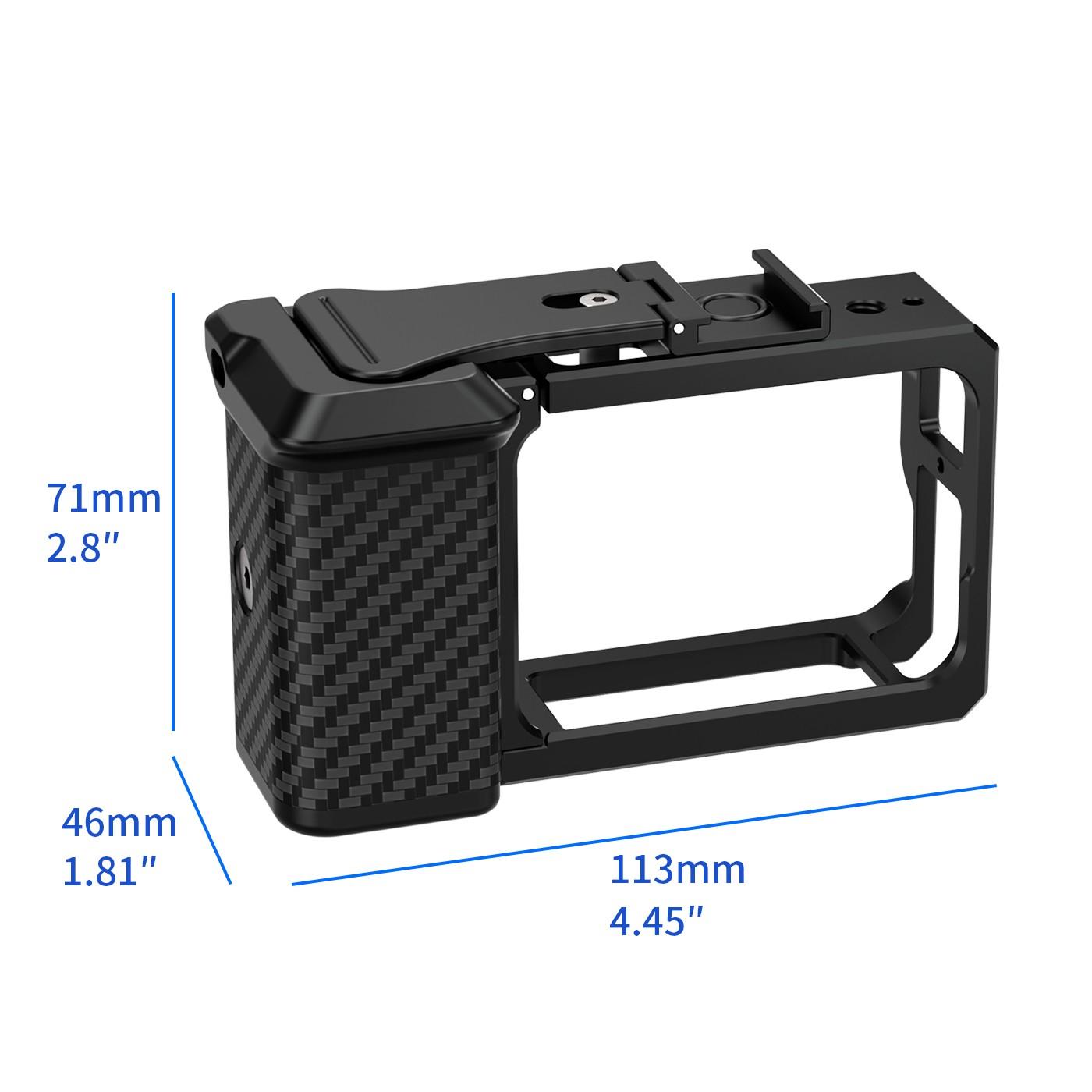 Feichao Handheld Grip Rabbit Cage Kit for Insta360 Ace Pro/ace Pro2, Shutter Handle Protective Frame, New Camera Accessory for Street Shooting Protection
