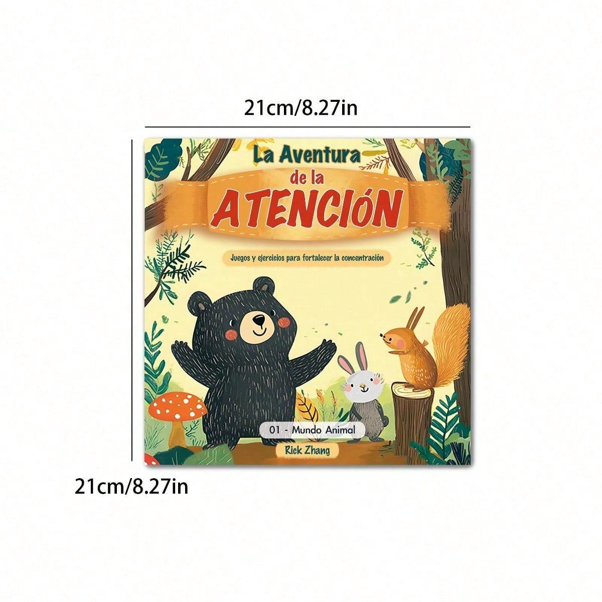 "Find and Discover" is a collection of books featuring hidden objects and observation challenges, with five themes to choose from: Animal World / Travel Adventure / Busy City / Colorful Life / Happy Park. It's screenless.