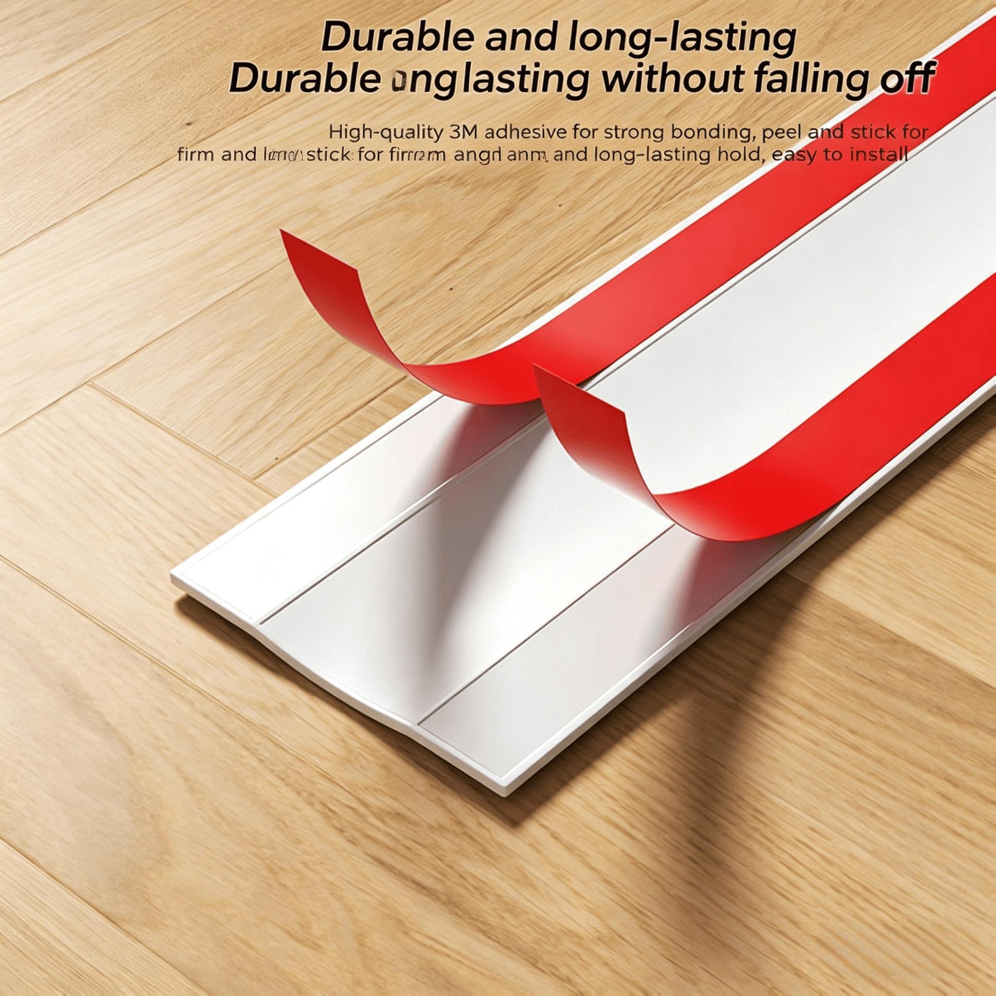 Single Roll 1 Meter Wire Management Tray, Invisible Decorative Cable Organizer, Soft Floor Protection Tool, Hidden Wiring Solution