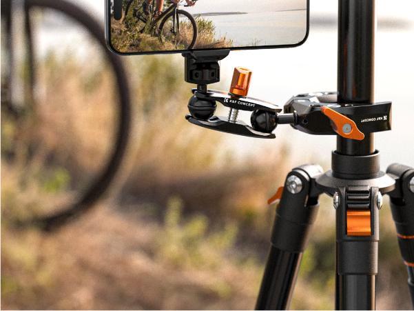 【K&F CONCEPT】Camera Clamp Mount, Super Clamp Mount Magic Arm with Two 360° Ball Heads, 1/4" Screw Threads for ARRI Compatible with DSLR, Action Camera, Tripod, Phone for Gopro/Insta360 【K&F CONCEPT】Camera Clamp Mount, Super Clamp Mount Magic Arm with Two 360° Ball Heads, 1/4" Screw Threads for ARRI Compatible with DSLR, Action Camera, Tripod, Phone for Gopro/Insta360