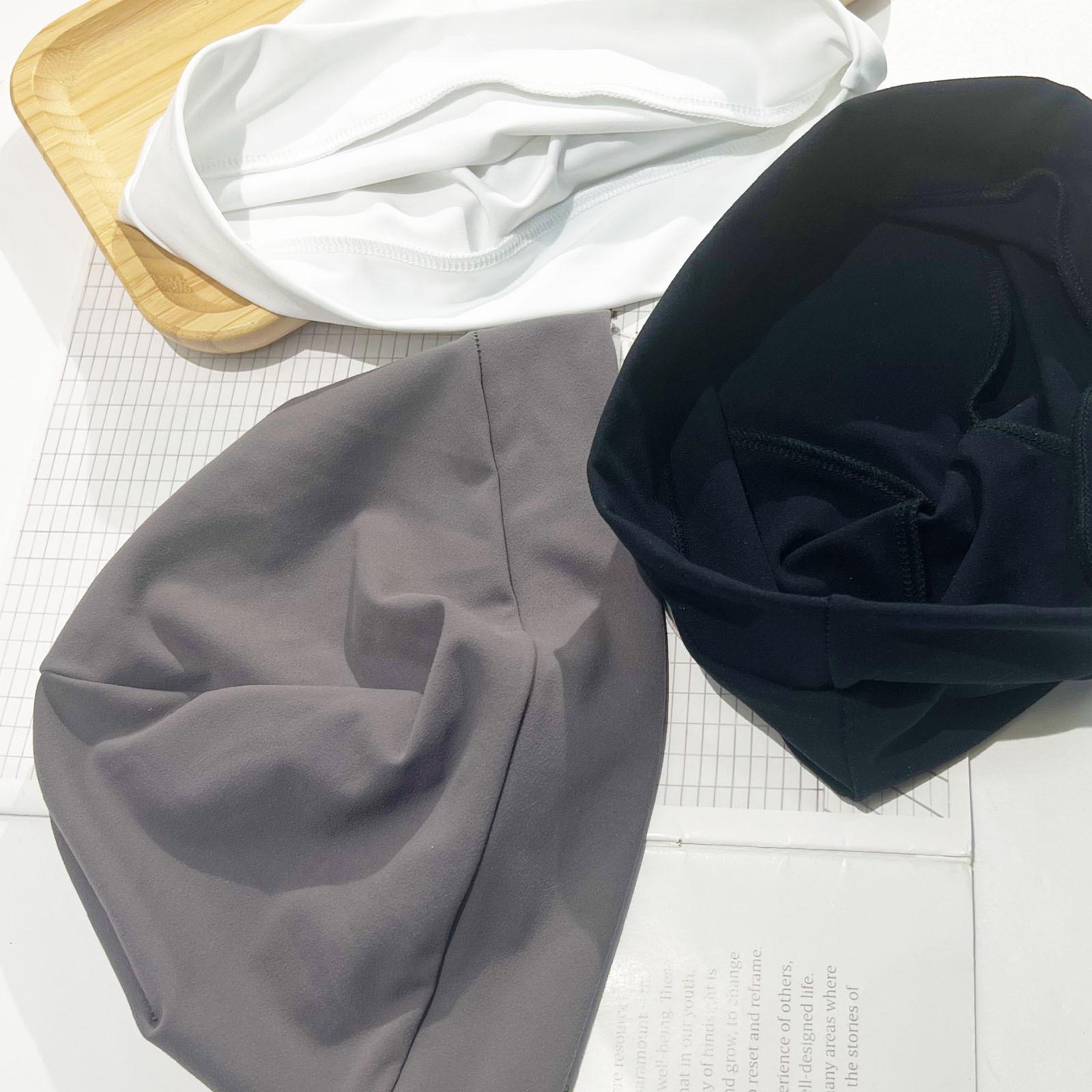 Unisex Plain Color Multifunctional Skull Caps 2026 Summer Sportive Beanie Fitted Hat for Men Women Stretchy Helmet Liner Biking Accessory Back To School Birthday Outfit Machine Washable Polyamide SpringStatements Fitting Outdoor Hat