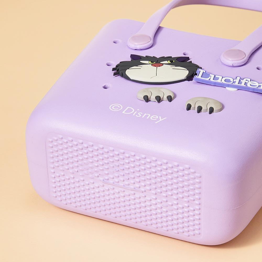 Disney Mini Handbag EVA Material Mini Tote Bag Cute Shoulder Bag Durable Bags For Girls Small Size Strawberry Bear Lucifer Marie Stitch With Handle Cute Hand Bags For Tutorial School Work Easter Baskets