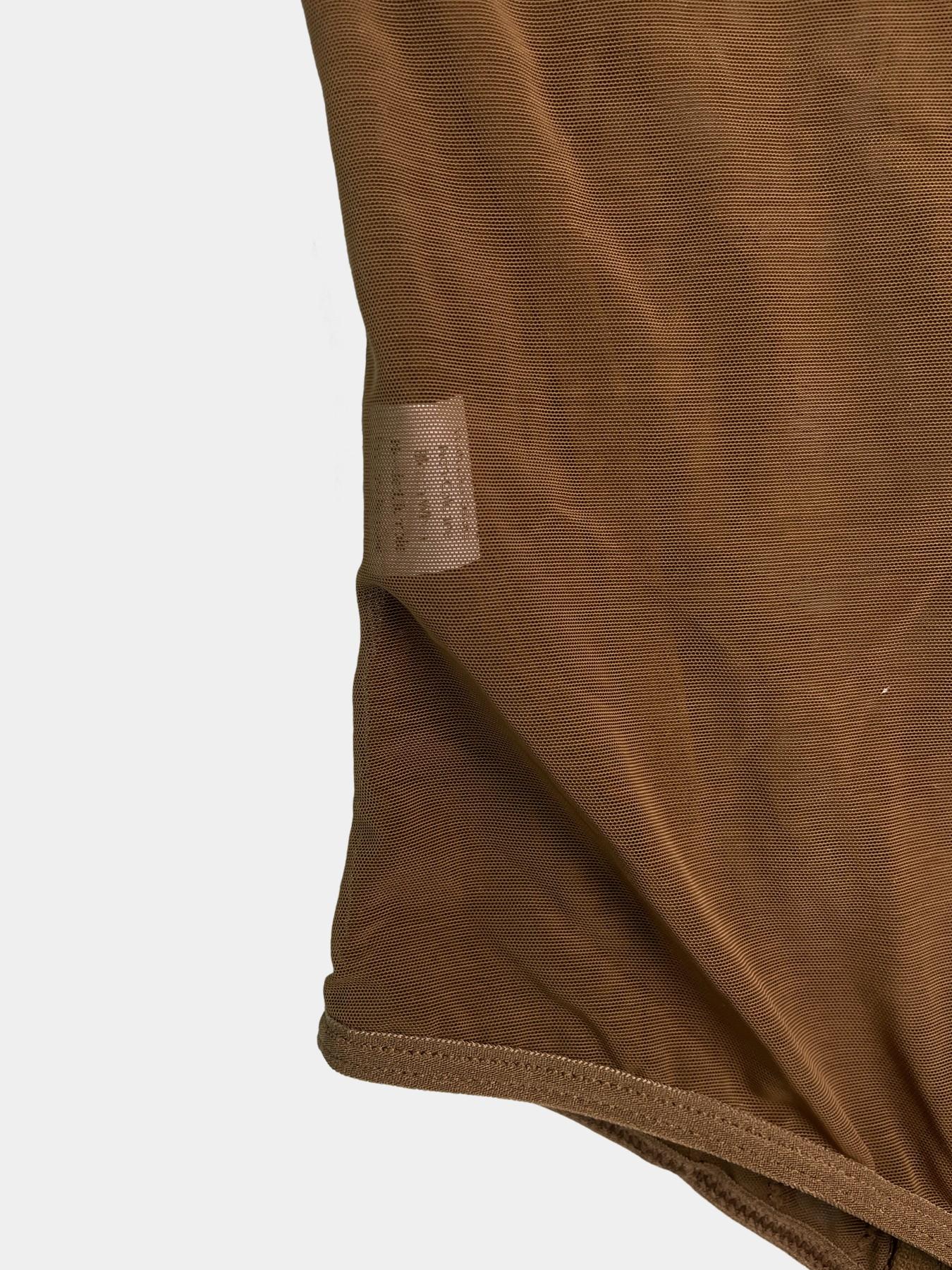 Women's Lace Mesh Transparent Halter Lingerie Bodysuit, Heart Neck Adjustable Straps, Fitted Plain Design, Casual Style, One Piece