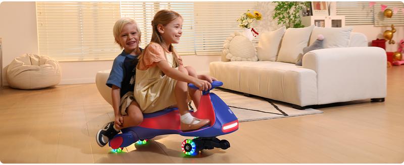 FanttikRide N7 Electric Wiggle Car with Pedal, Ride on Toy