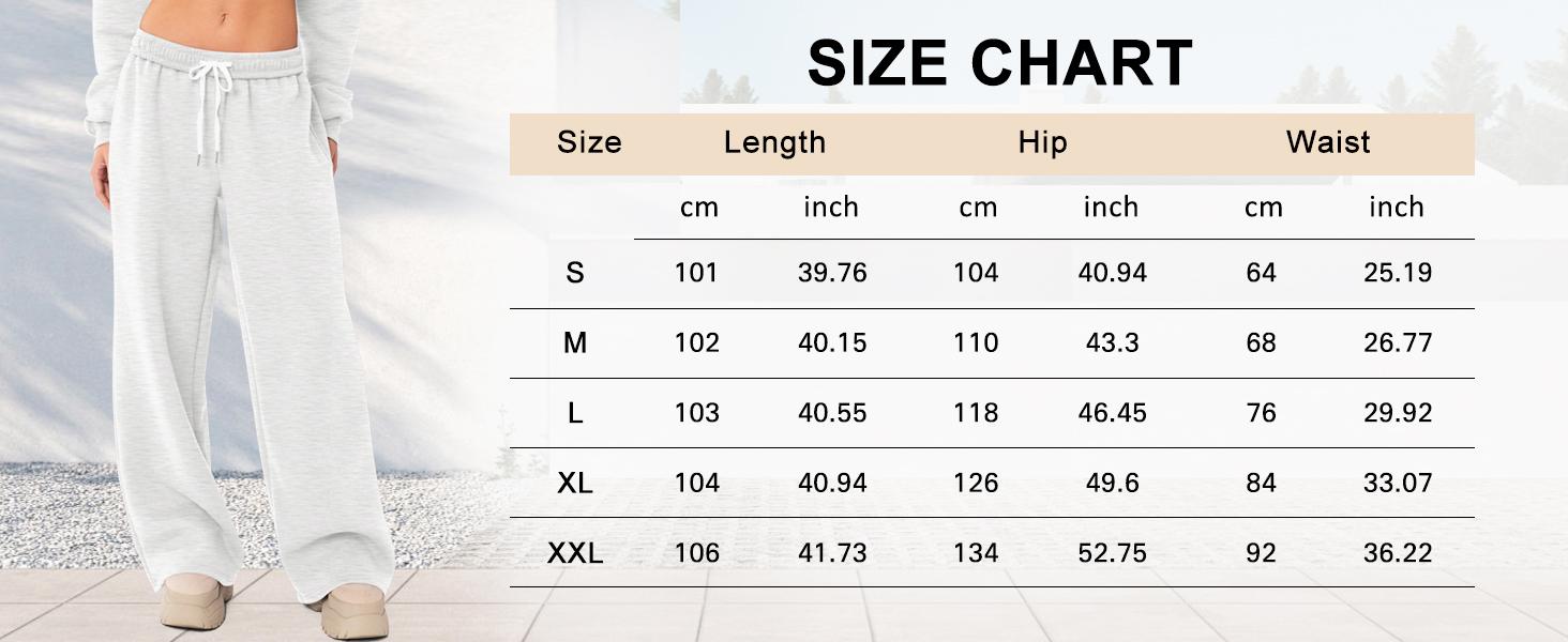 Wide Leg Sweatpants Women Low Rise Fleece Sweat Pants Fall Clothes 2025 Teen Girl Baggy Jogger Sweatpant with Pockets Wide Leg Sweatpants Women Low Rise Fleece Sweat Pants Fall Clothes 2025 Teen Girl Baggy Jogger Sweatpant with Pockets