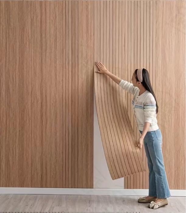 3D self-adhesive wall panel combination, thickening 3D grid wallpaper, texture wall decor, home decor, paint and wallpaper supplies, holiday decor indoor back wall