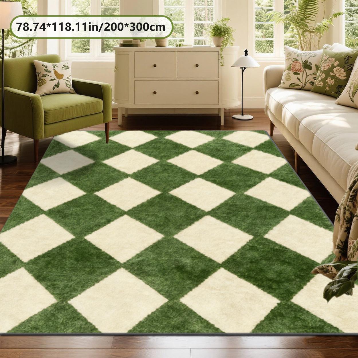 Velvet soft and comfortable patterned printed carpet, Decorative Area Rug, suitable for multiple scenarios, available in various sizes, soft and non-shedding.
