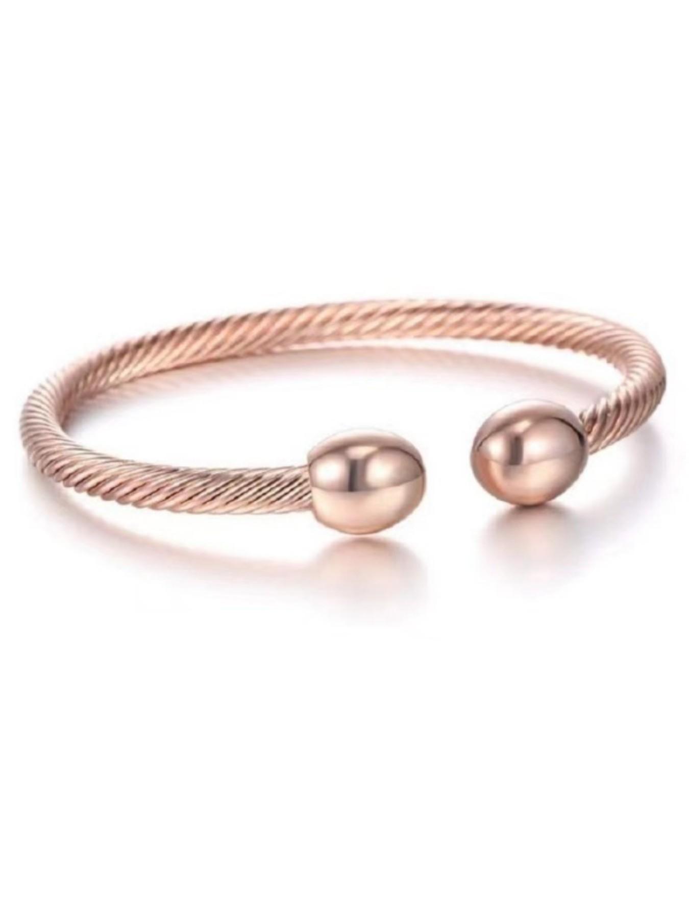 Trendy Magnetic Couple Bracelet, Adjustable Metal Thread Jewelry, Perfect for Dates, Parties, Music Festivals, Showcase Your Style