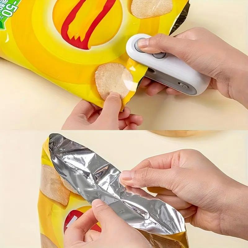 【Grocery Saver】2-in-1 Mini Food Sealer And Cutter ｜ Stop Wasting Stale Food ｜ College Dorm Essential