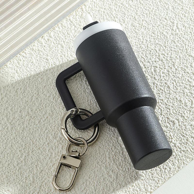 Detachable Mini Water Bottle Keychain, Holds Lipstick, Small Accessories, Pills, Storage Key Ring, Backpack Car Key Charm, Party Decor Gift