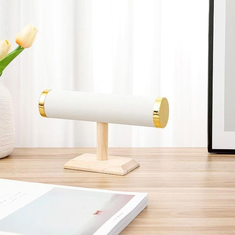 6-Color Jewelry Storage Rack, Simple High-End Bracelet Holder, Fits Watches, Bangles, Necklaces, Unisex, Home Organization Display Stand