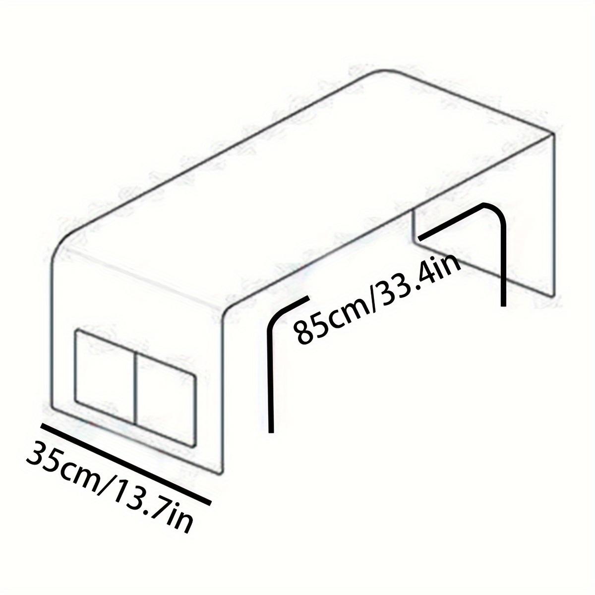 Strawberry  Pattern Microwave Dust Cover,  1 Count Waterproof & Oil-proof Microwave Oven Cover with Pocket, Home Appliance Protector for Kitchen