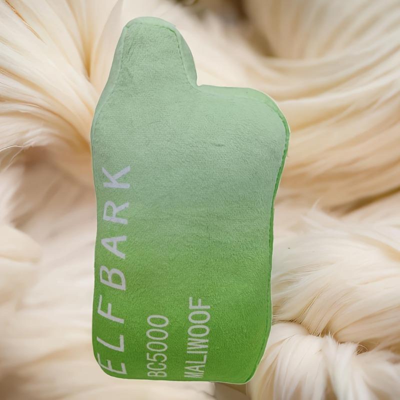 Elfbark Plush Dog Toy with Squeaker, Durable Bite-Resistant Chew Toys for Small Medium Large Dogs, Cute Squeaky Sound Pet Toys