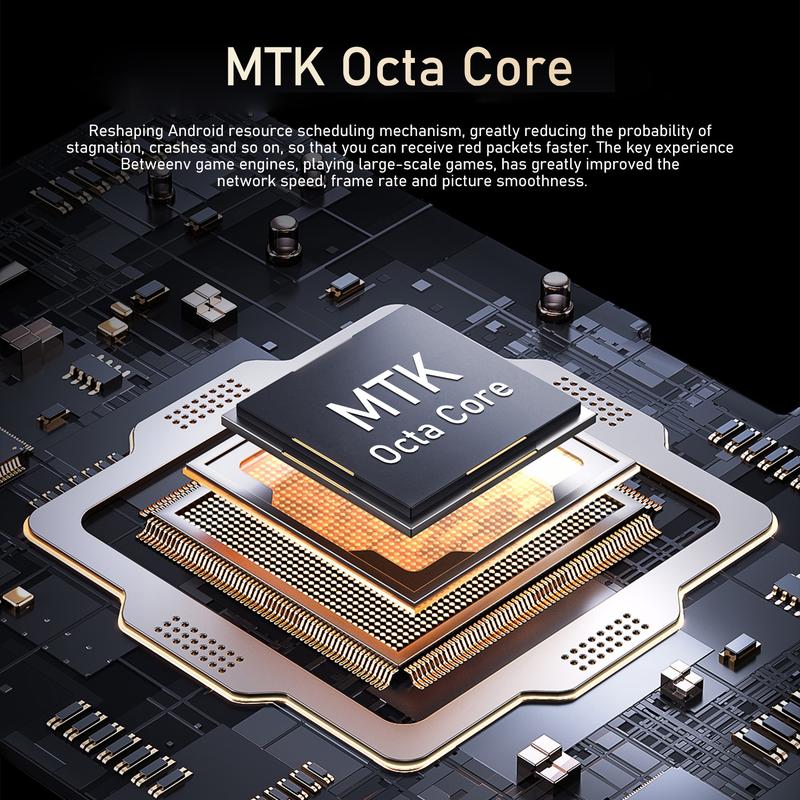 FUFFi-M17 Pro Android Smartphone, 128GB ROM 4GB RAM, Octa-Core Processor, 4G Network, 6.3 Inch Display, Dual Sim, Fashionable Design Cellphone