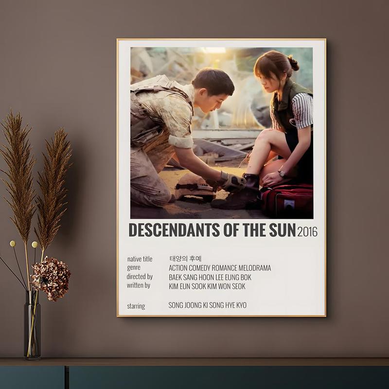 Fashion DDDescendants Of The Suning Poster HD Heavy-Duty Self-Stick Waterproof Wall Decor Tool-Free Install Durable & Reusable Conceals Wall Flaws Elevates Home Style Perfect for Living Room Bathroom & Kitchen Easy Apply & Remove