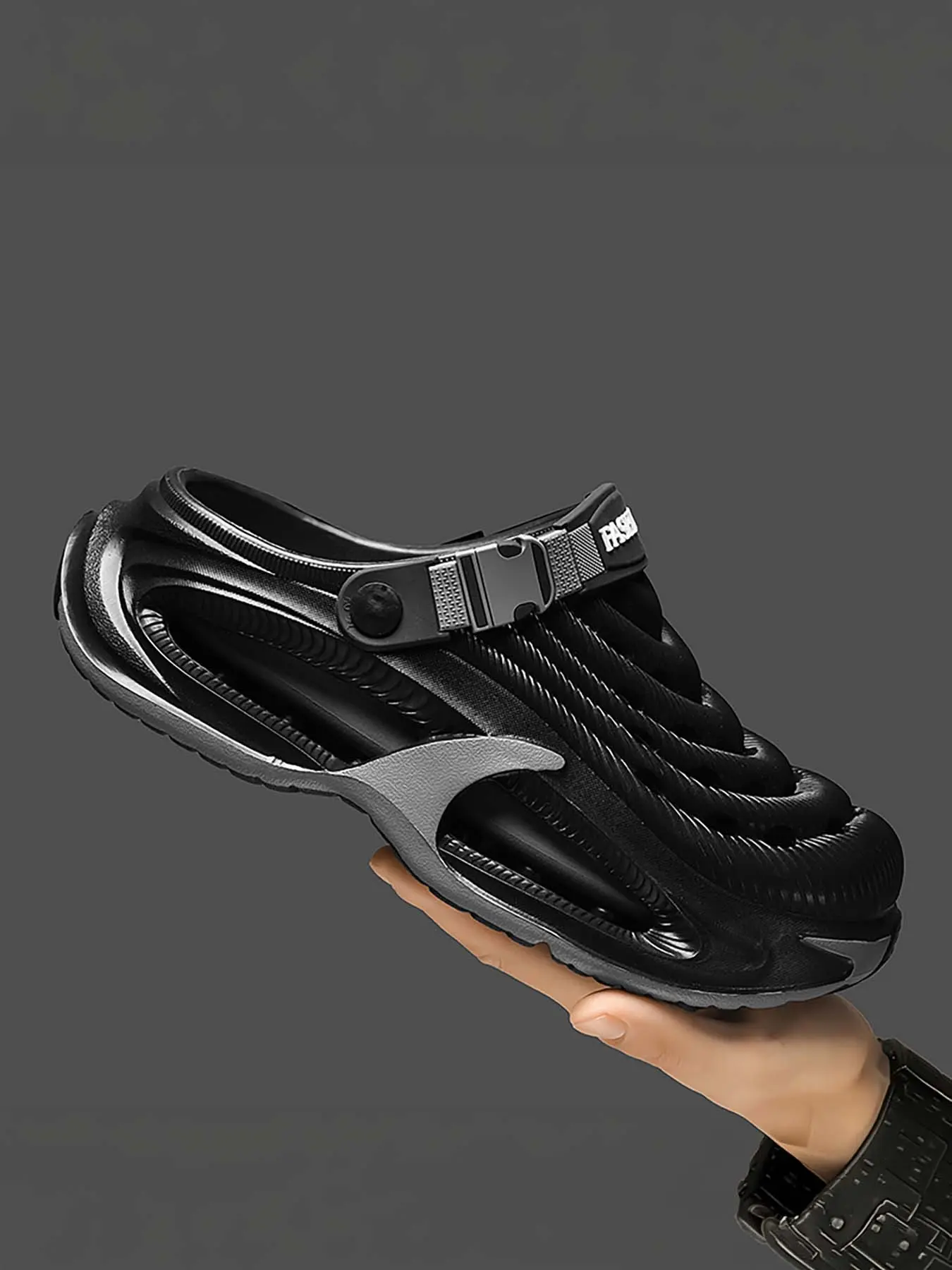 Black and gray