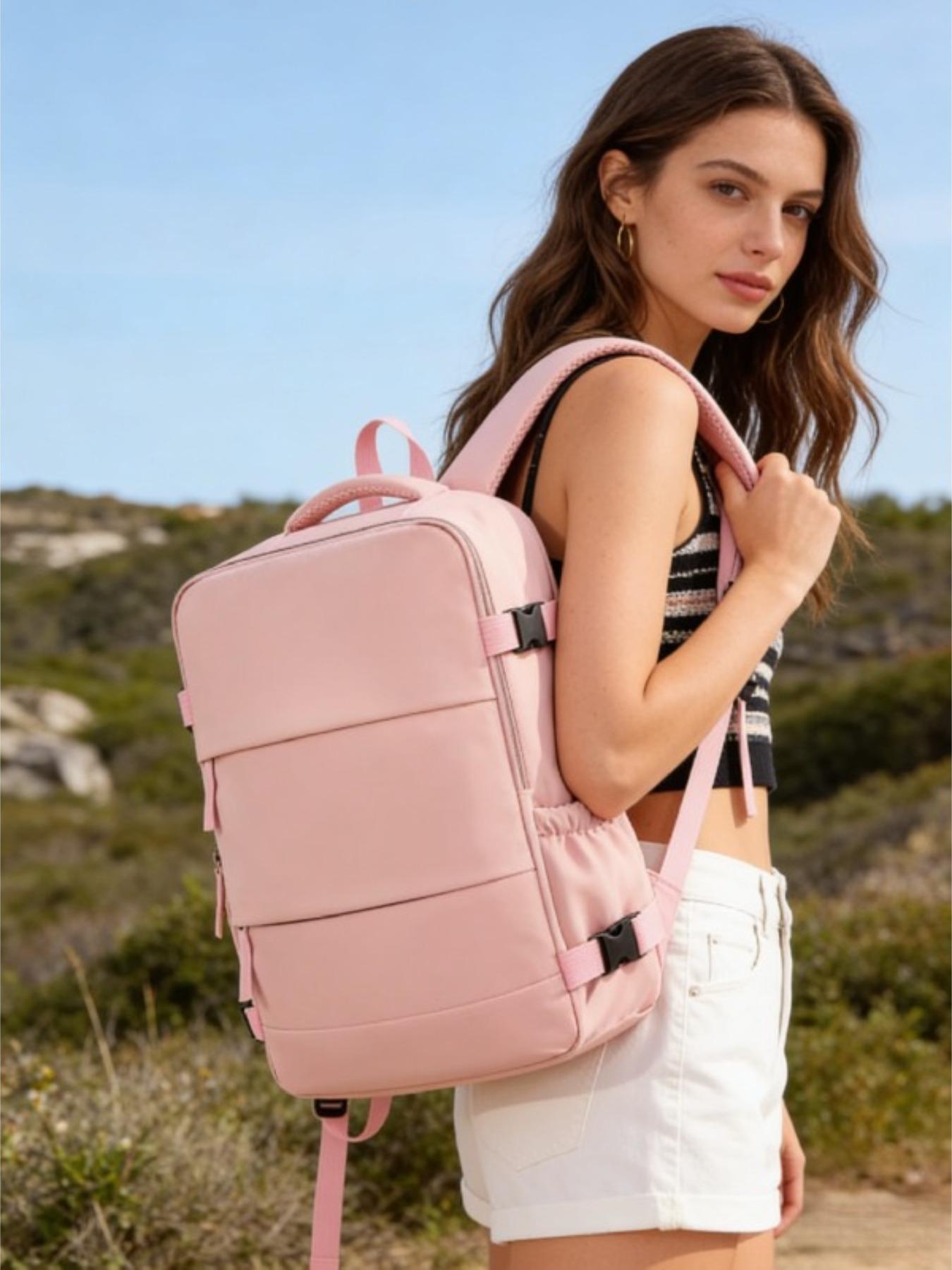 Large Capacity Travel Laptop Backpack, Waterproof Carry-On Bag, Business Commute, University School Trip, Lightweight Weekend Pack