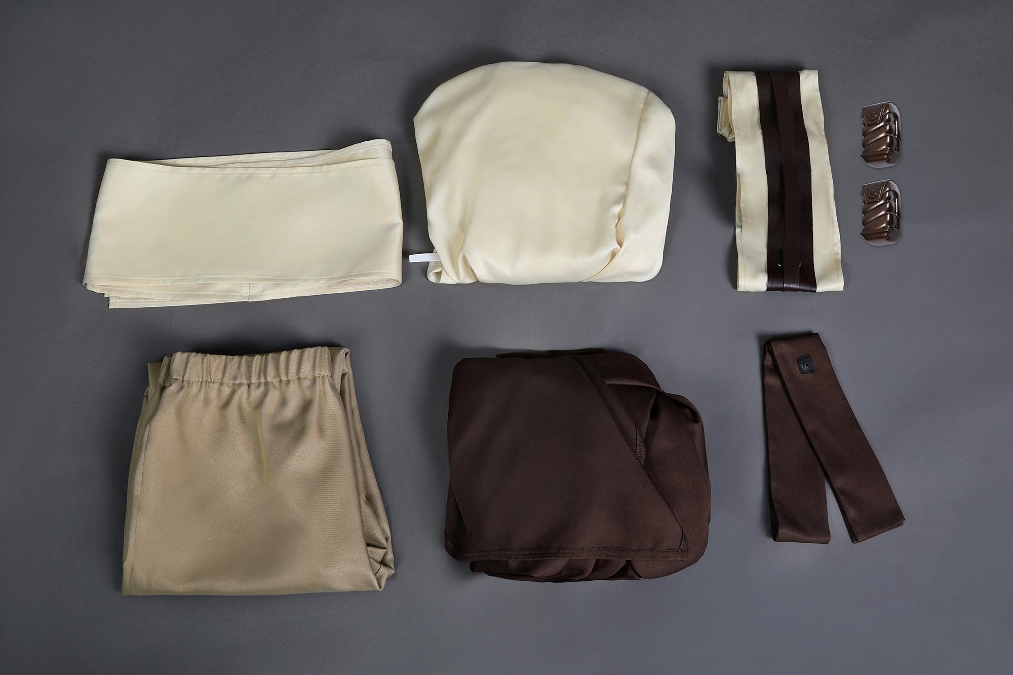 Anakin Cosplay Obi Costume Wan Knight Disguise Adults Men Clothing Disguise Halloween Carnival Part Suit