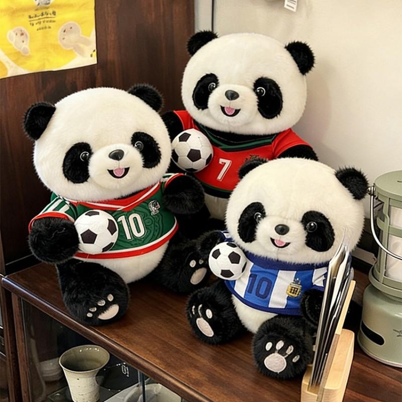 Panda Plush Toy, Collectible Figure, Soft Stuffed Animal Gift, Ideal for Kids & Adults, Perfect Present for Birthdays & Holidays