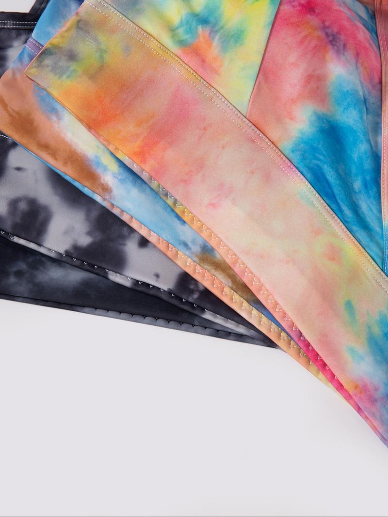 Women's Tie Dye Print Wrap Nursing Bra, Breathable Comfortable Breastfeeding Maternity Bra, Pregnancy Maternity Bra, Maternity Lingerie for All Seasons