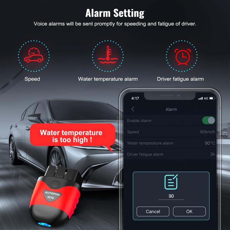 AUTOPHIX 3210 Car Bluetooth OBD2 Scanner Auto Code Readers OBD 2 Diagnostic Tools Performance Test Professional Battery Check App